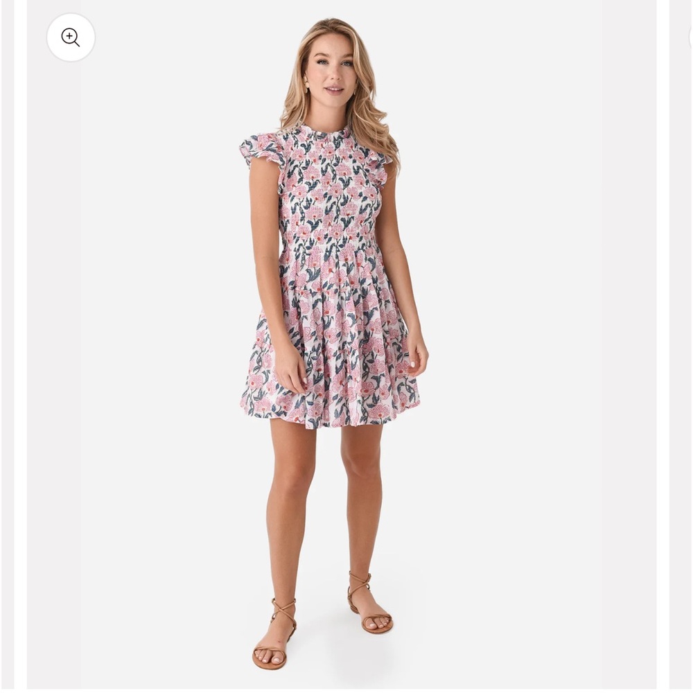 Tuckernuck- Oliphant Purple and Pink Sleeveless Sundress M